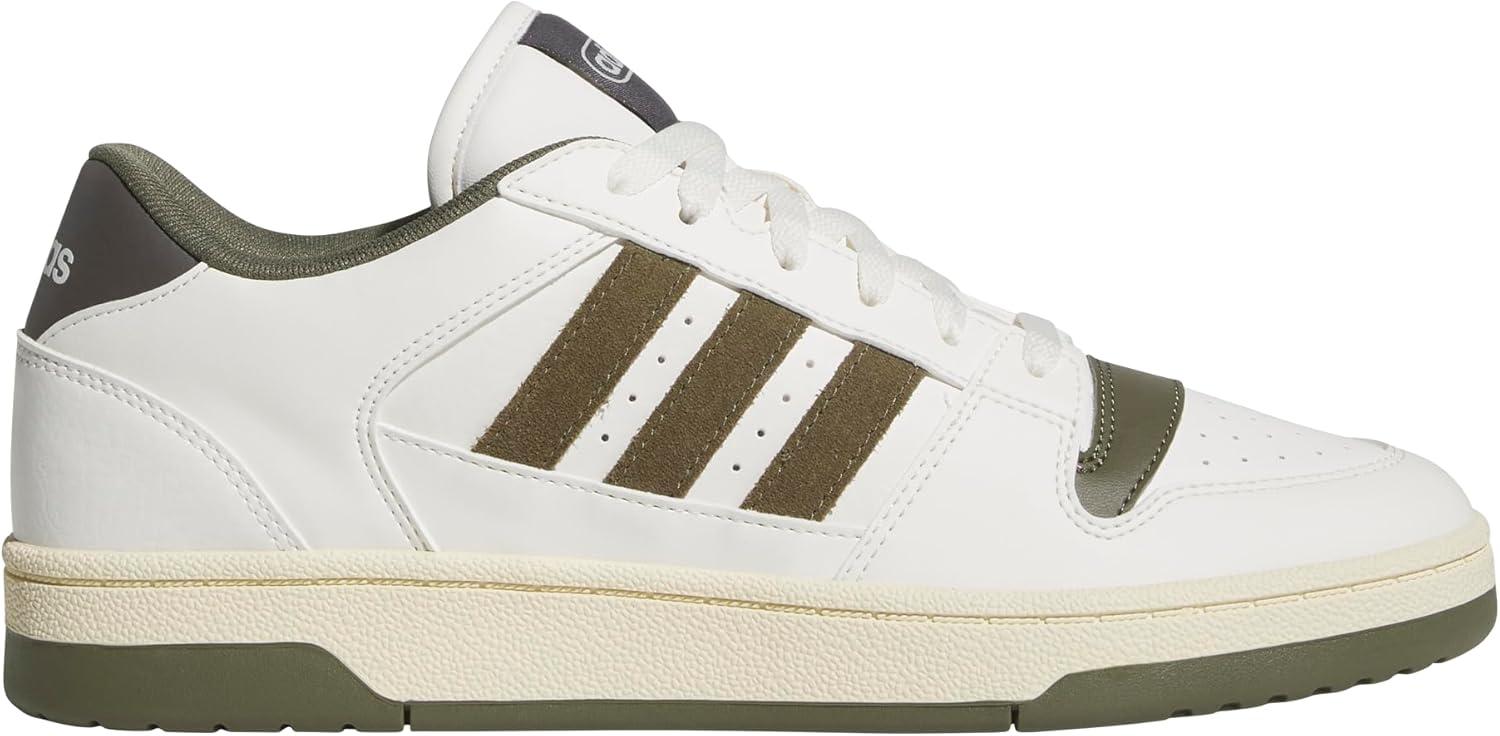 image:imageadidas Mens Break Start ShoesWhiteOlive StrataCharcoal
