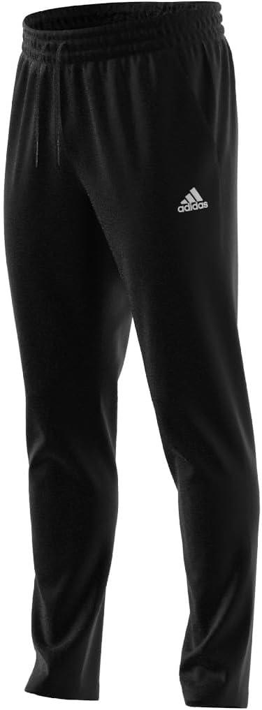 image:imageadidas Mens Essentials Single Jersey Tapered Open Hem PantsBlack