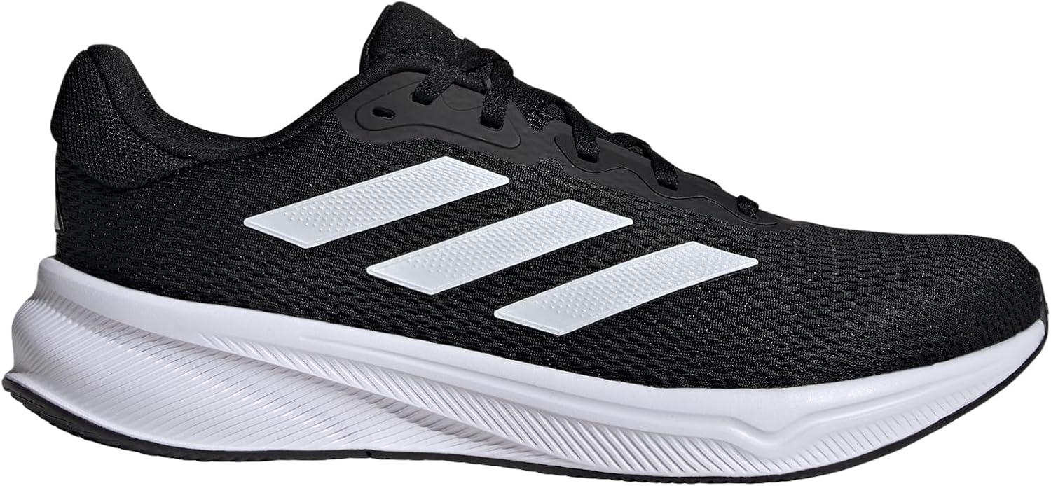 image:imageadidas Mens Response RunningBlackWhiteBlack