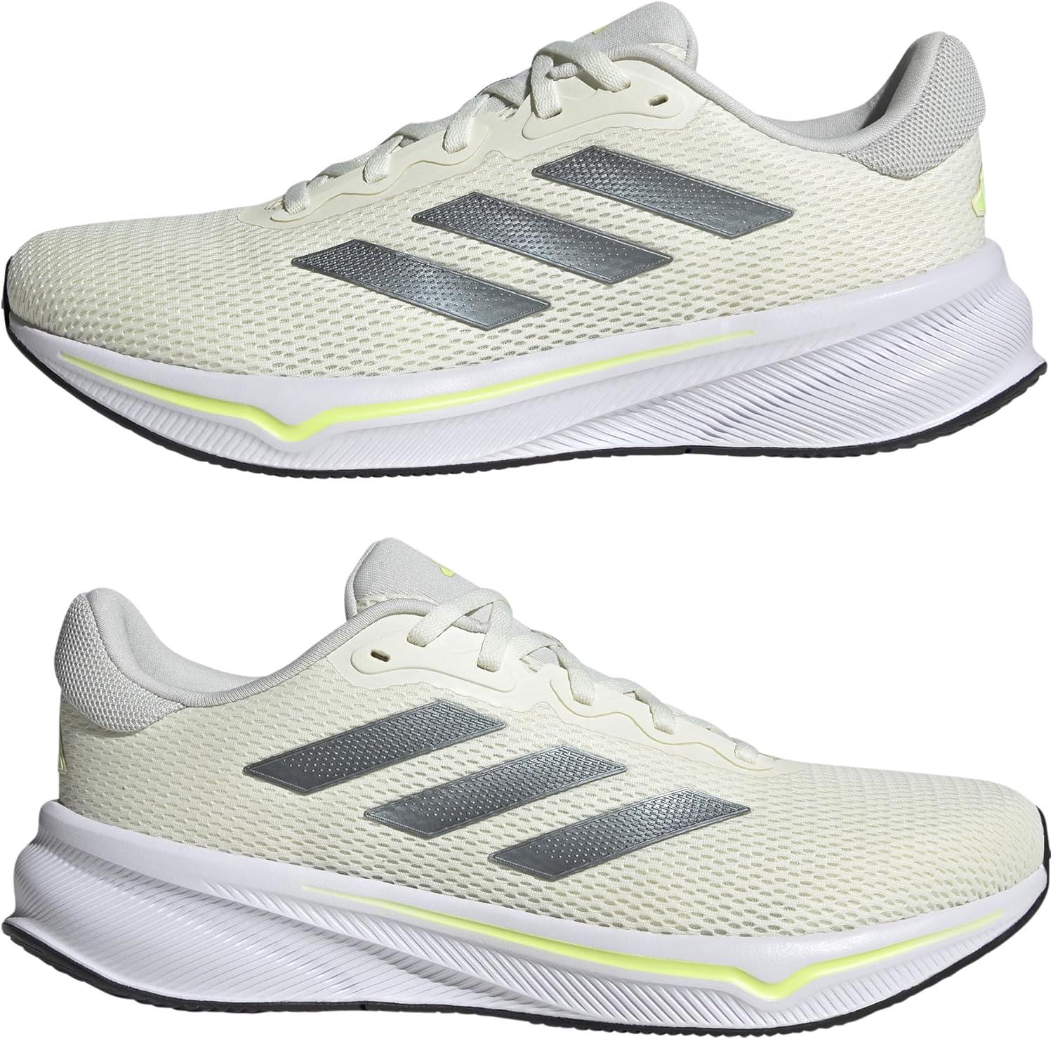 image:imageadidas Mens Response RunningIvory Grey Hi Res Yellow