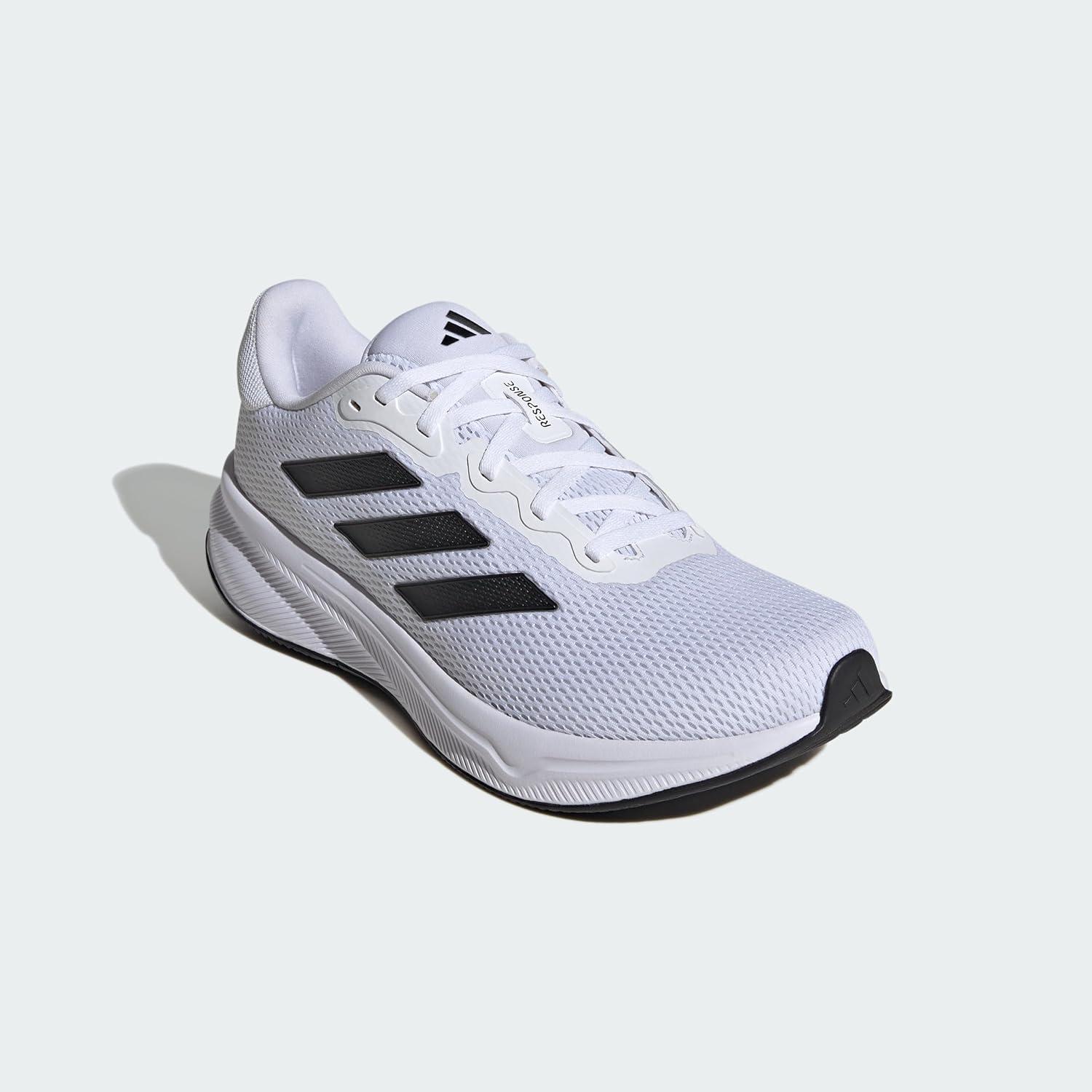 image:imageadidas Mens Response RunningWhiteBlackWhite