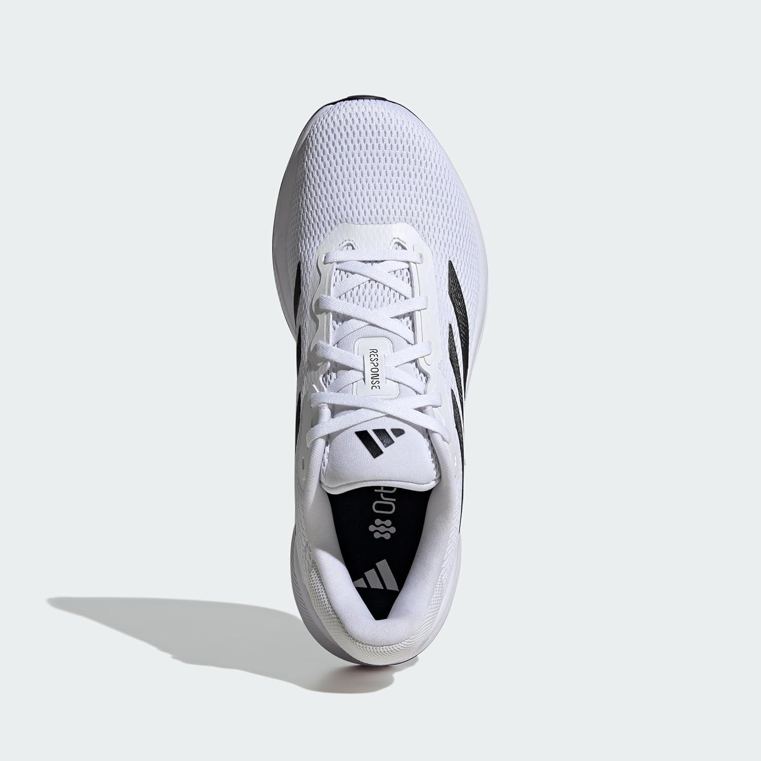 image:imageadidas Mens Response RunningWhiteBlackWhite