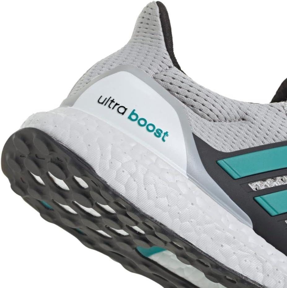 image:imageadidas Mens Ultraboost 10 Running ShoeCrystal WhitePure TealGrey