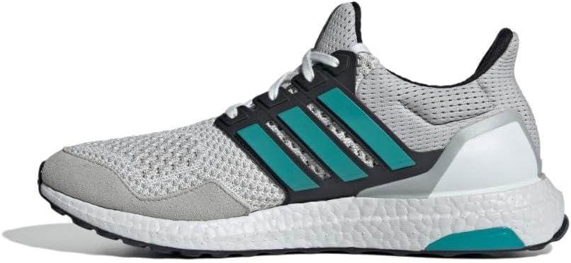 image:imageadidas Mens Ultraboost 10 Running ShoeCrystal WhitePure TealGrey