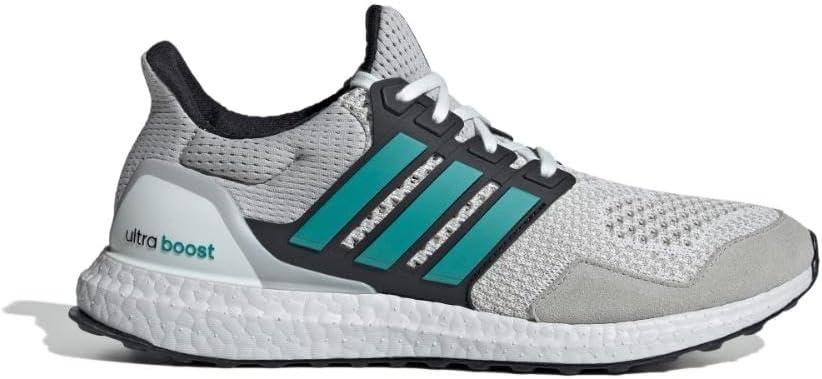 image:imageadidas Mens Ultraboost 10 Running ShoeCrystal WhitePure TealGrey
