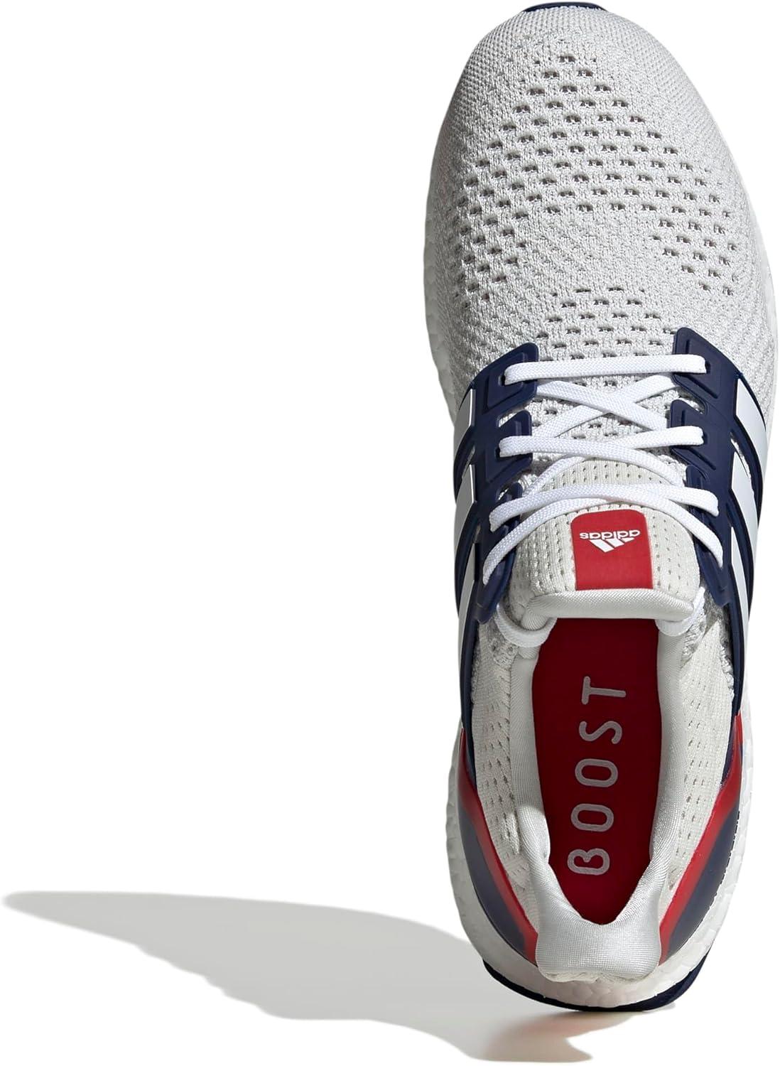 image:imageadidas Mens Ultraboost 10 Running ShoeCrystal WhiteWhiteDark Blue