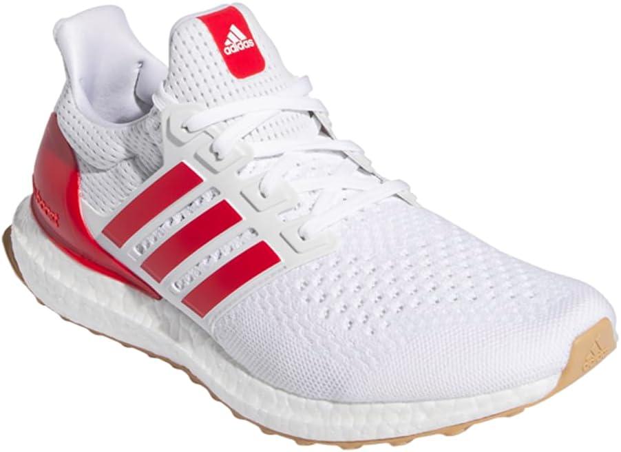 image:imageadidas Mens Ultraboost 10 Running ShoeWhiteBetter ScarletGum