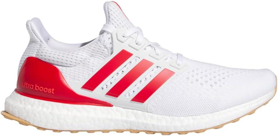 image:imageadidas Mens Ultraboost 10 Running ShoeWhiteBetter ScarletGum