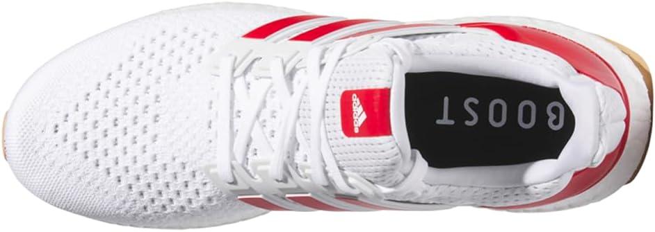 image:imageadidas Mens Ultraboost 10 Running ShoeWhiteBetter ScarletGum