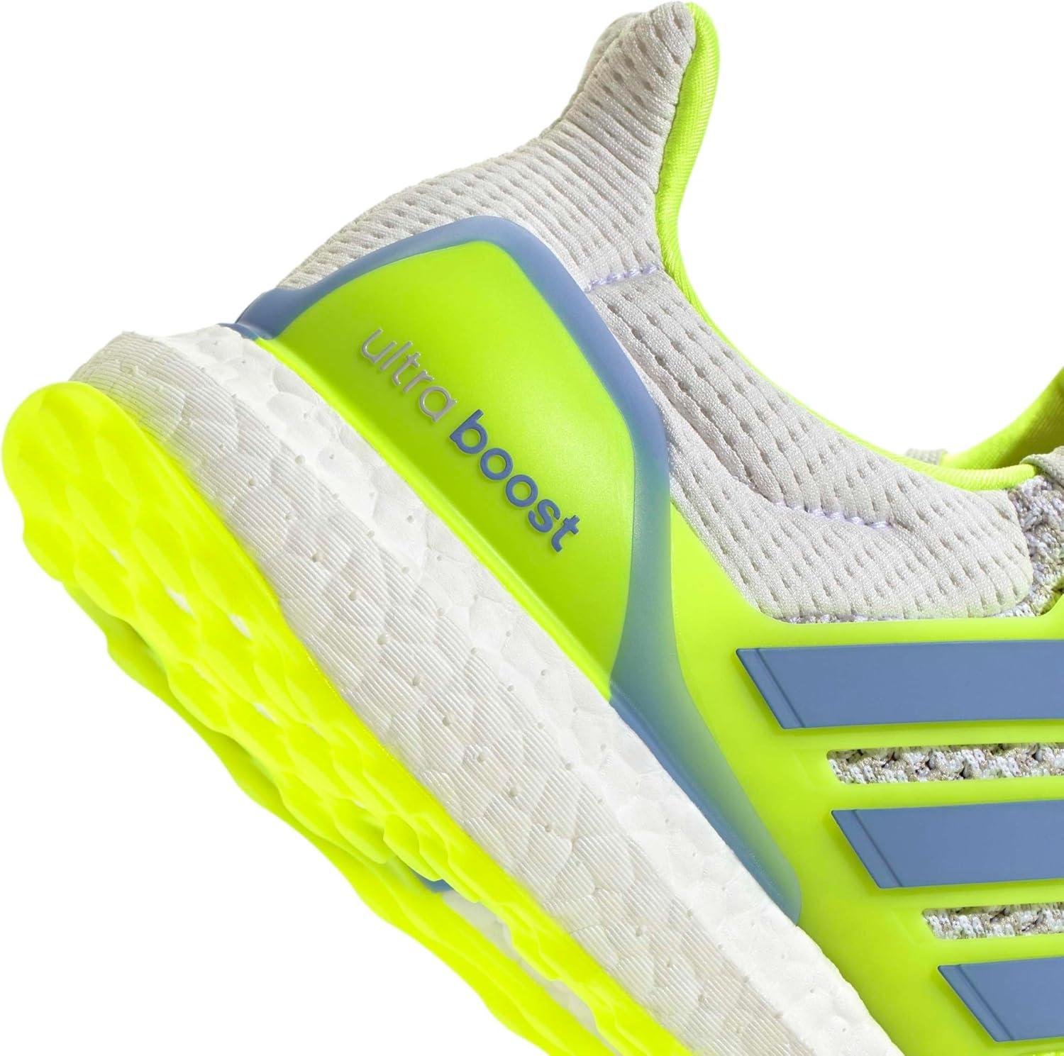 image:imageadidas Mens Ultraboost 10 Running ShoeWhiteBlue FusionLucid Lemon