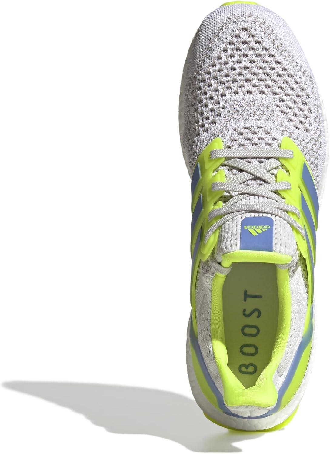 image:imageadidas Mens Ultraboost 10 Running ShoeWhiteBlue FusionLucid Lemon