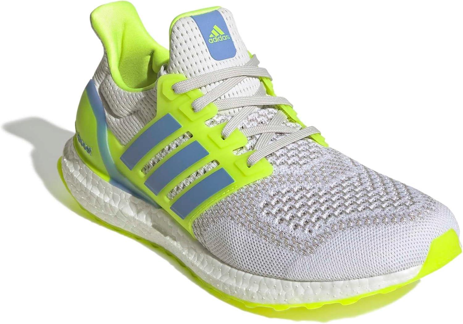 image:imageadidas Mens Ultraboost 10 Running ShoeWhiteBlue FusionLucid Lemon