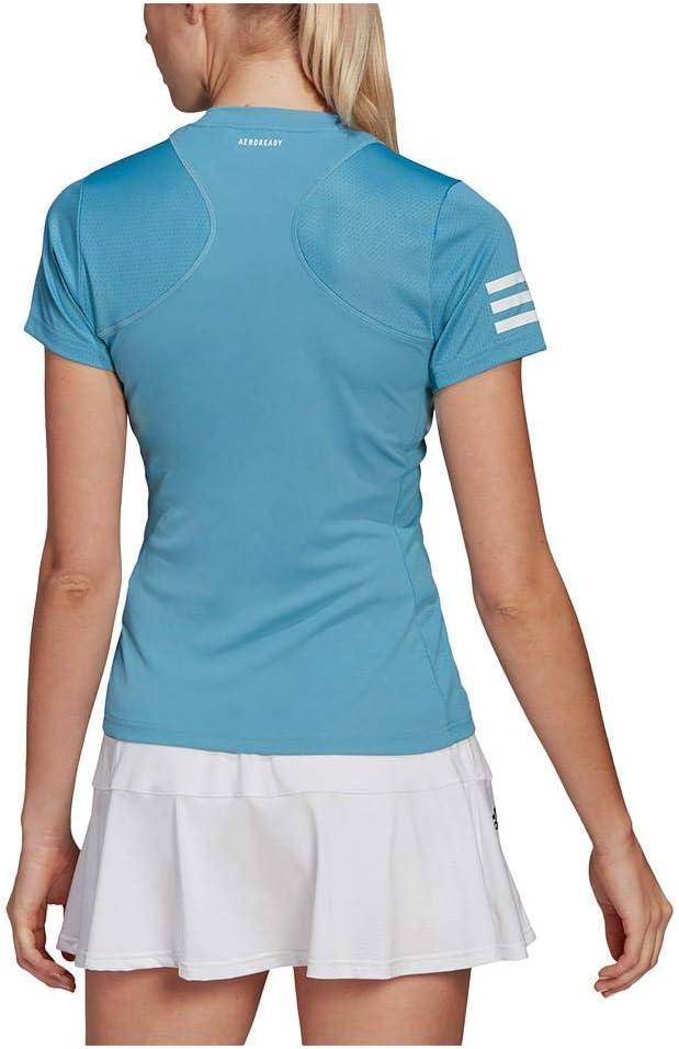 image:imageadidas Womens Club Tennis TShirtHazy BlueWhite