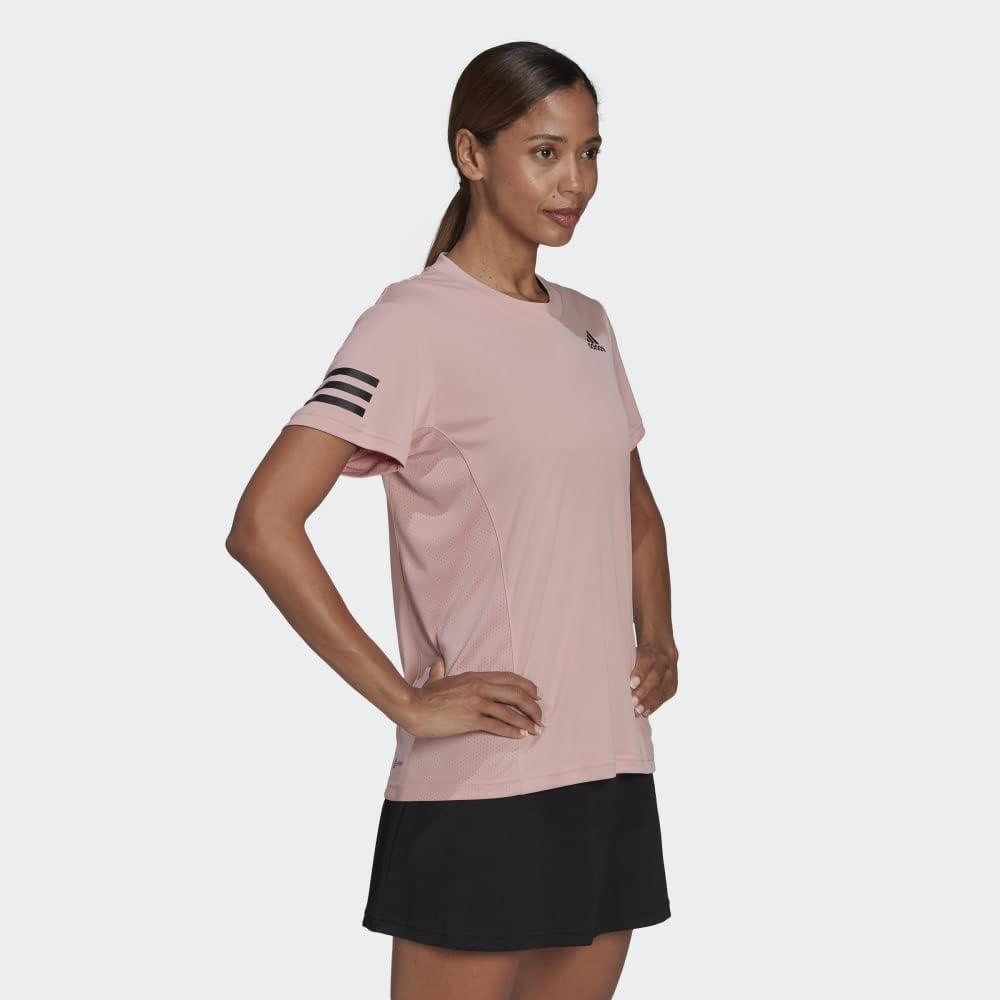 image:imageadidas Womens Club Tennis TShirtWonder MauveBlack