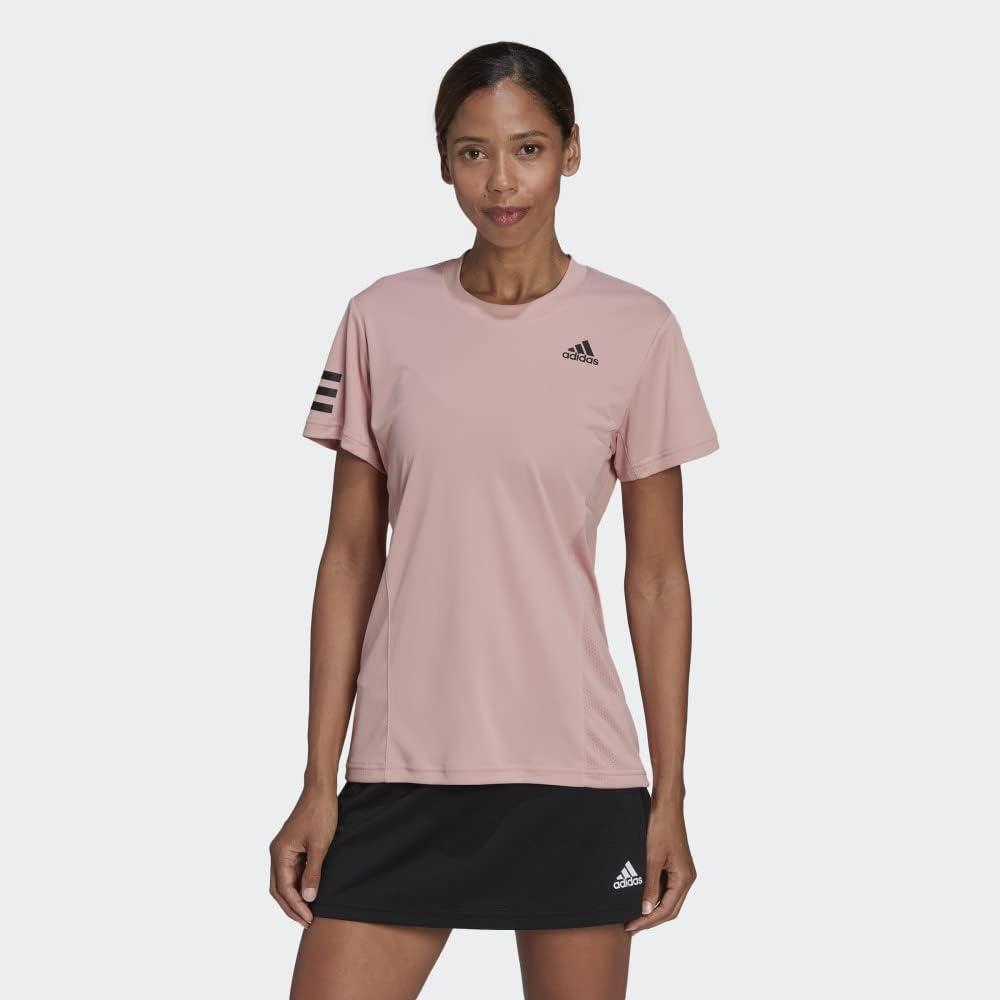 image:imageadidas Womens Club Tennis TShirtWonder MauveBlack
