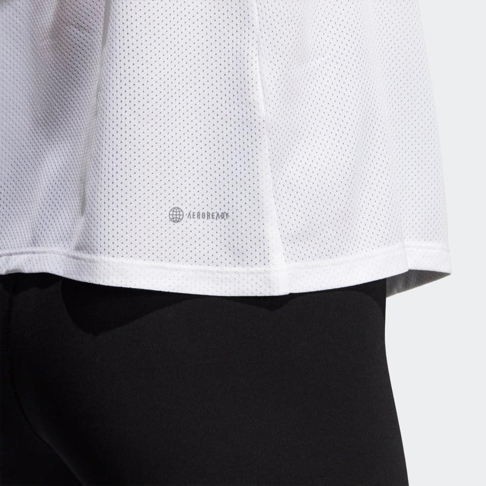 image:imageadidas Womens High Intensity Aeroready Quickburn Training TankWhiteBlack