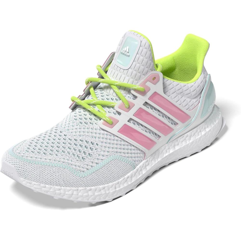 image:imageAdidas Womens Ultraboost 10 DnaSneakerWhiteBliss PinkLucid Lemon