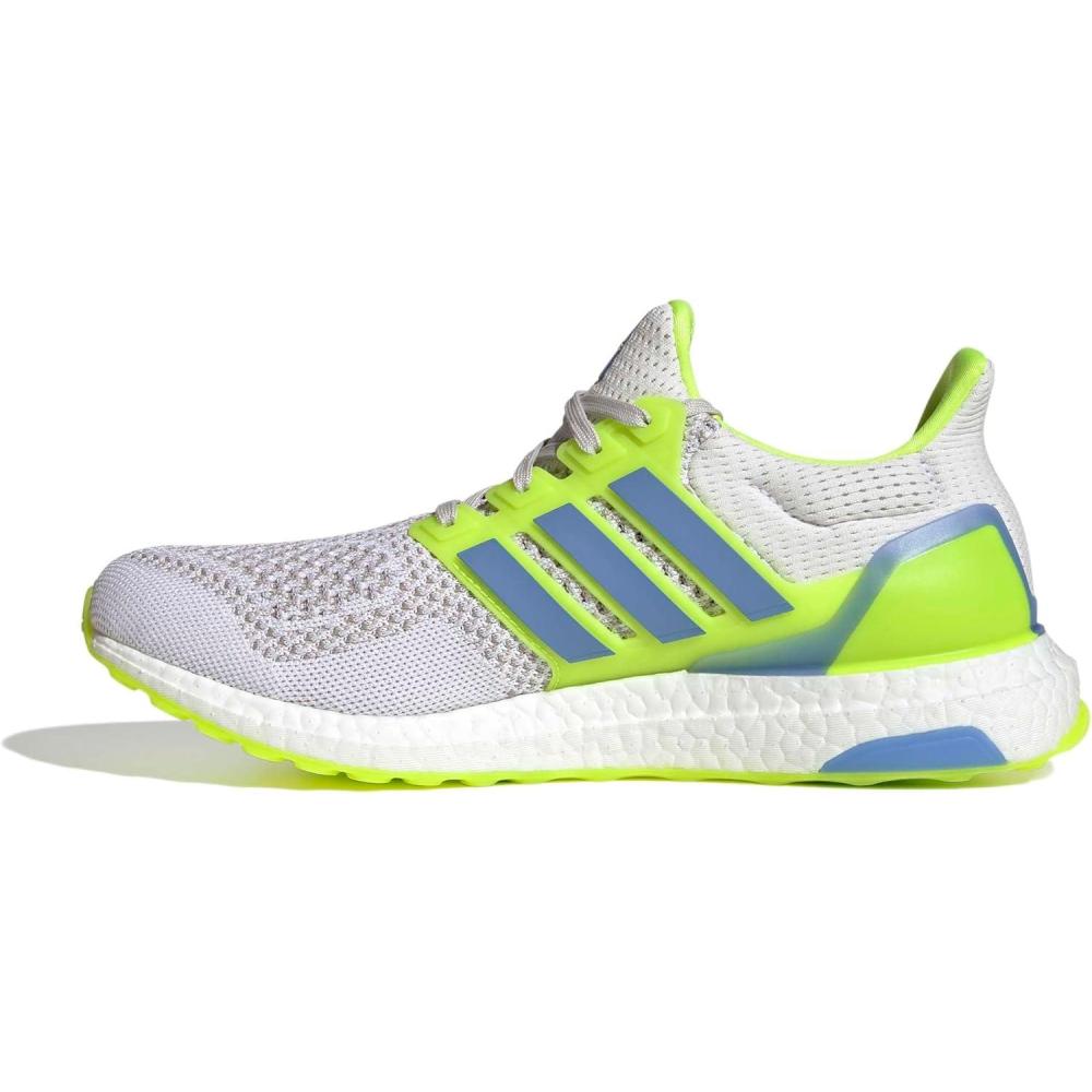 image:imageadidas Mens Ultraboost 10 Running ShoeWhiteBlue FusionLucid Lemon