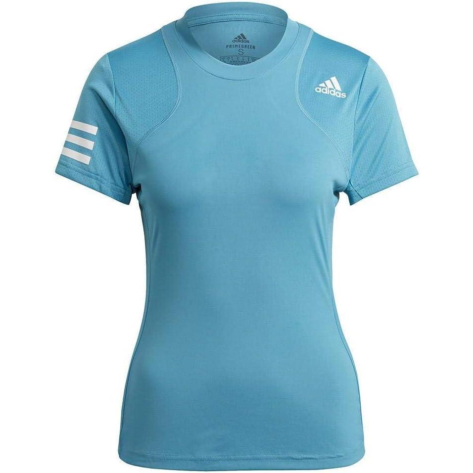 image:imageadidas Womens Club Tennis TShirtHazy BlueWhite