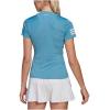 adidas Women’s Club Tennis T-Shirt(Hazy Blue/White)