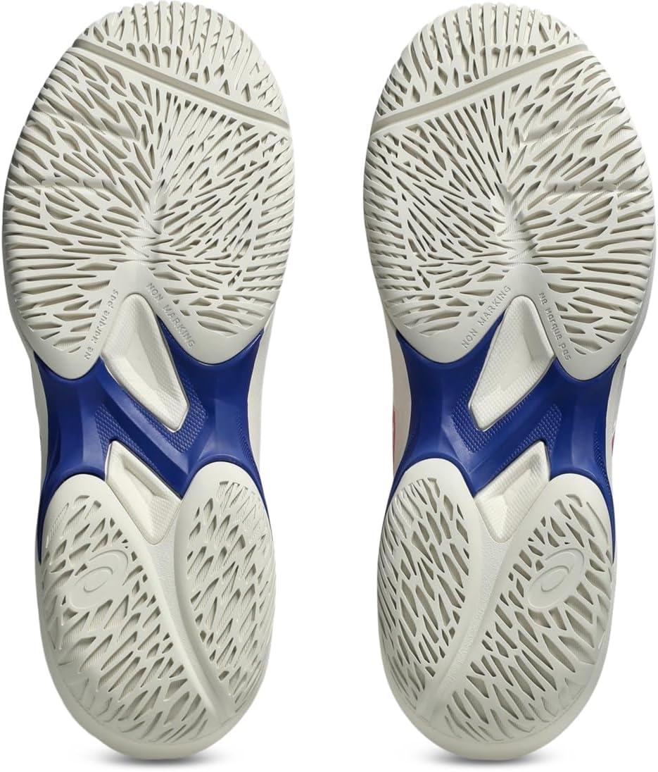 image:imageASICS Womens Game FF Tennis SneakersCreamBright Rose