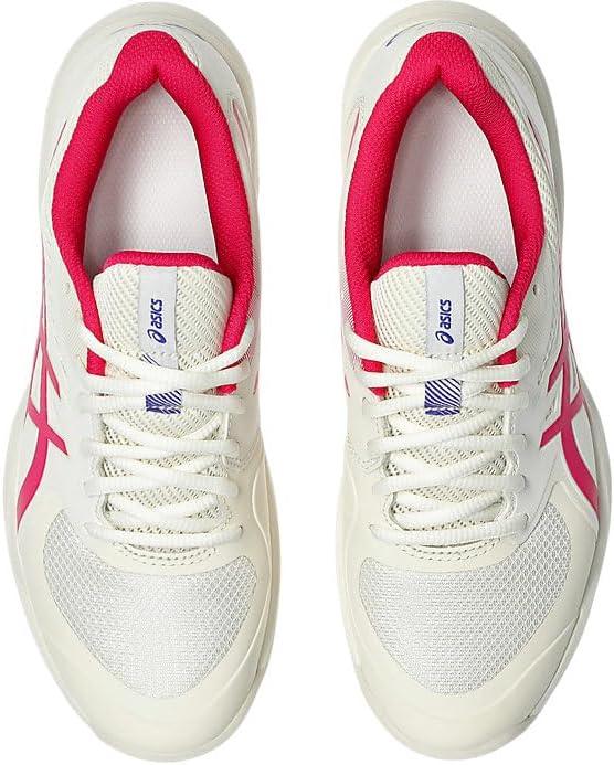 image:imageASICS Womens Game FF Tennis SneakersCreamBright Rose