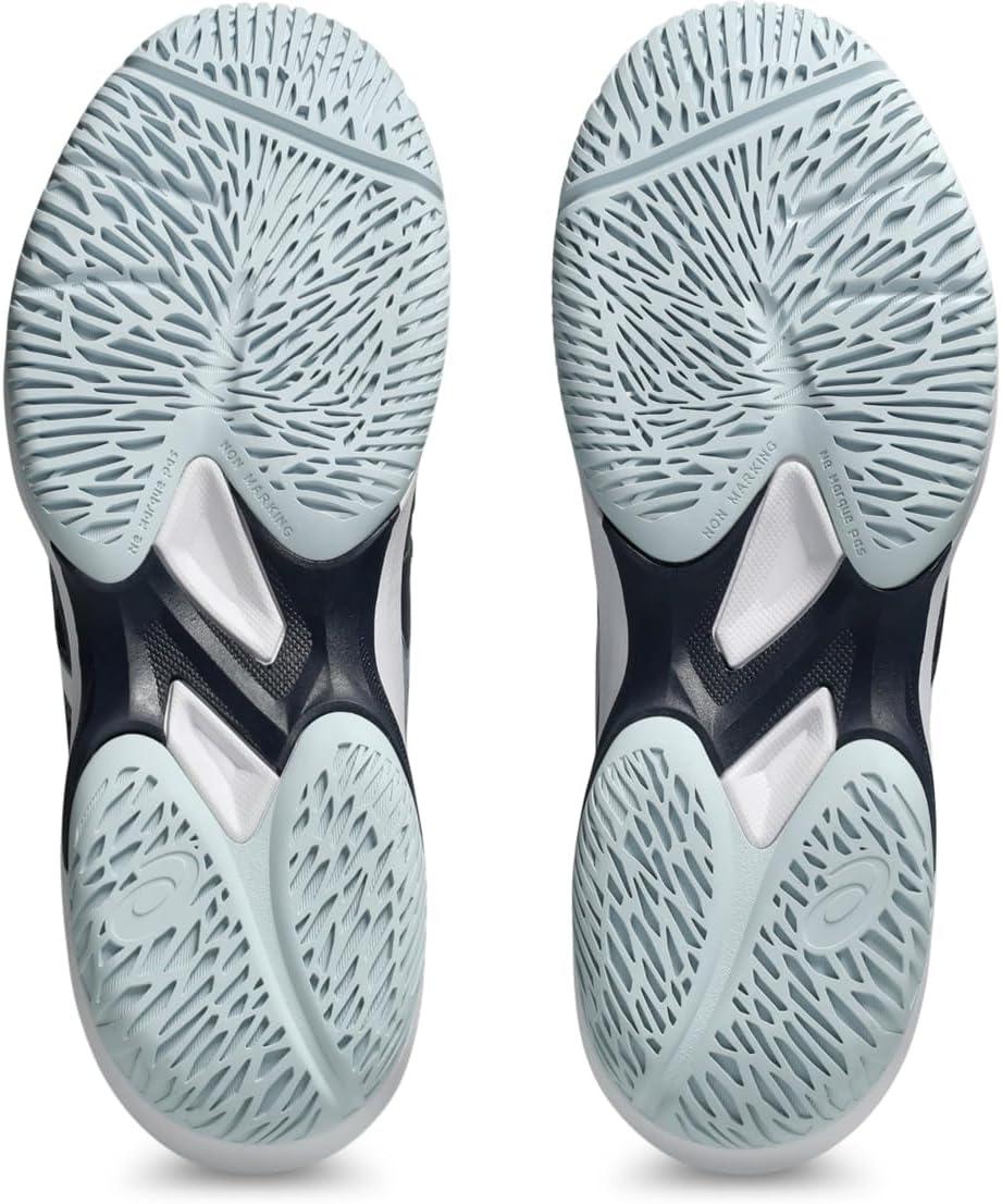 image:imageASICS Womens Game FF Tennis SneakersMidnightWhite