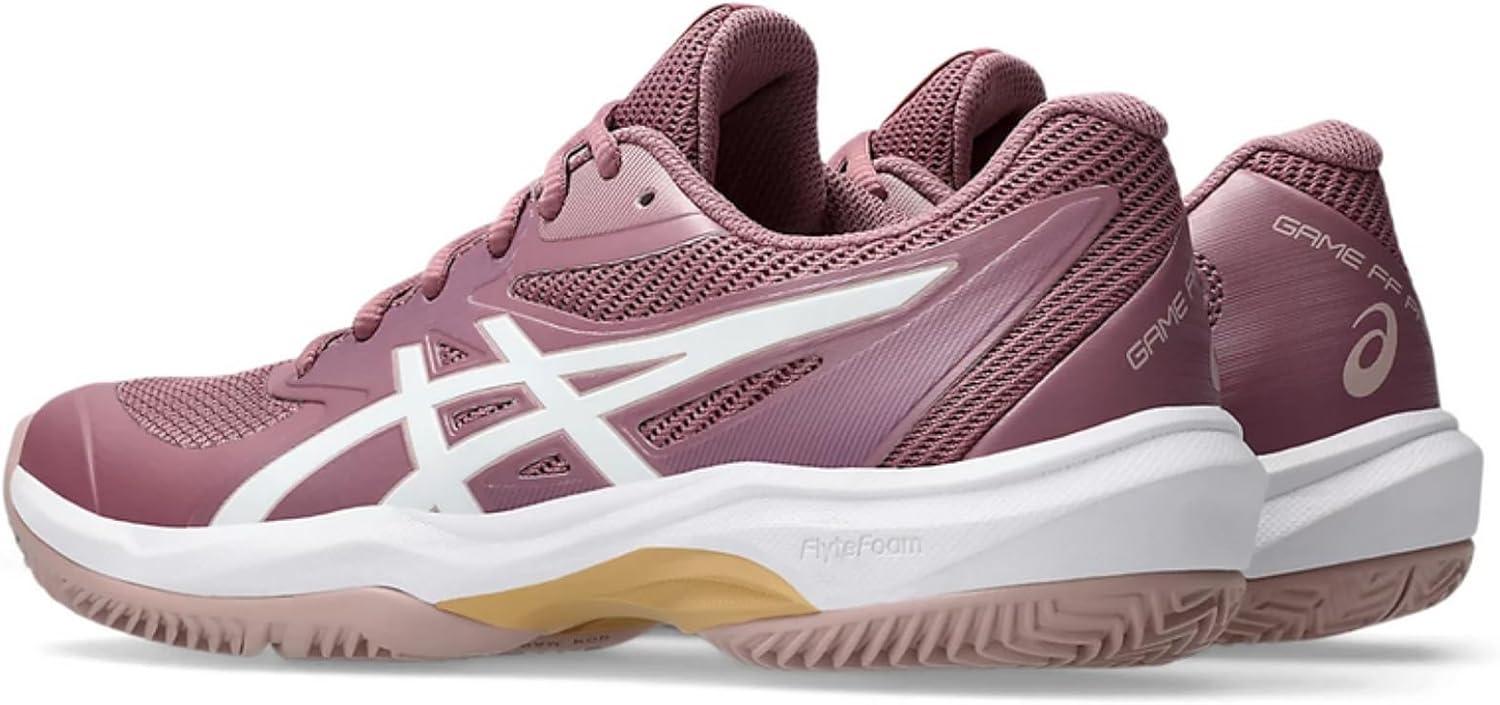 image:imageASICS Womens Game FF Tennis SneakersPurple Oxide White