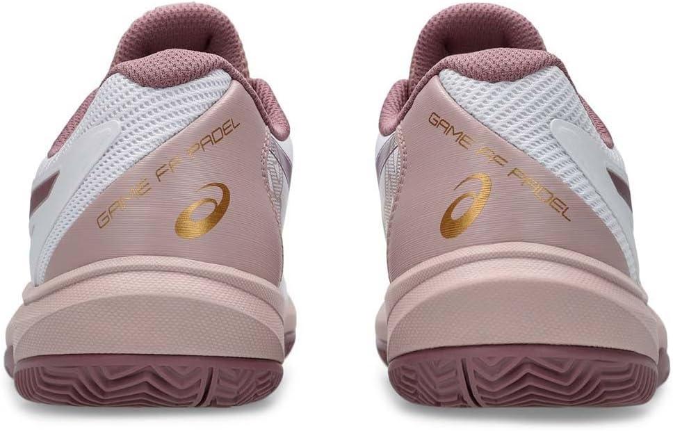 image:imageASICS Womens Game FF Tennis SneakersWhite Purple Oxide