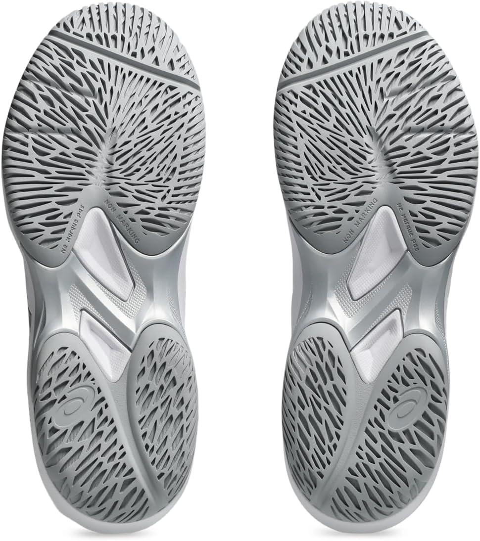 image:imageASICS Womens Game FF Tennis SneakersWhitePure Silver