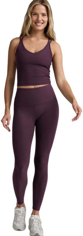image:imageBeyond Yoga Womens Spacedye Get Across TankEggplant Purple Heather