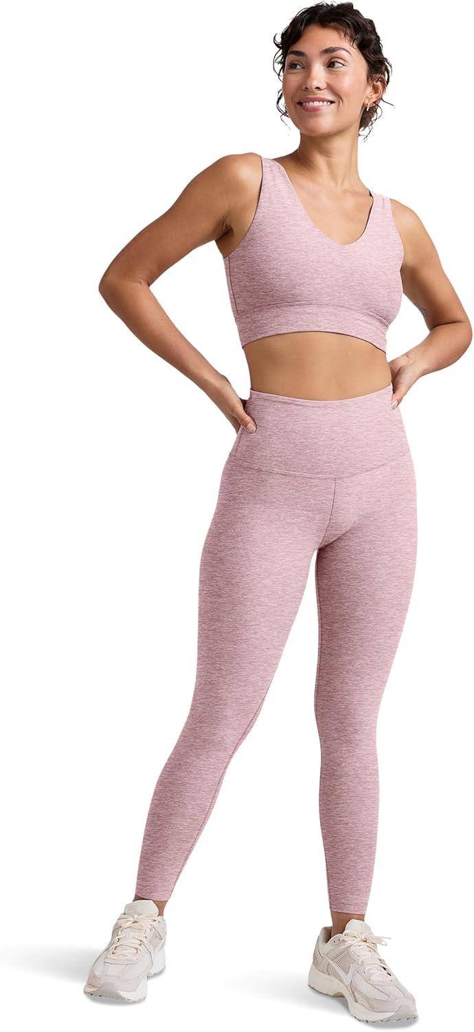 image:imageBeyond Yoga Womens Spacedye Good Day Long Line BraBlush Blooms Heather