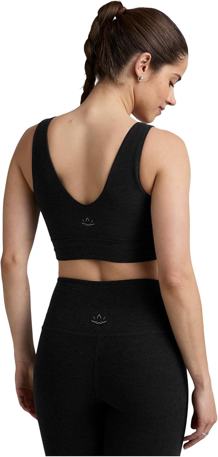 image:imageBeyond Yoga Womens Spacedye Good Day Long Line BraDarkest Night