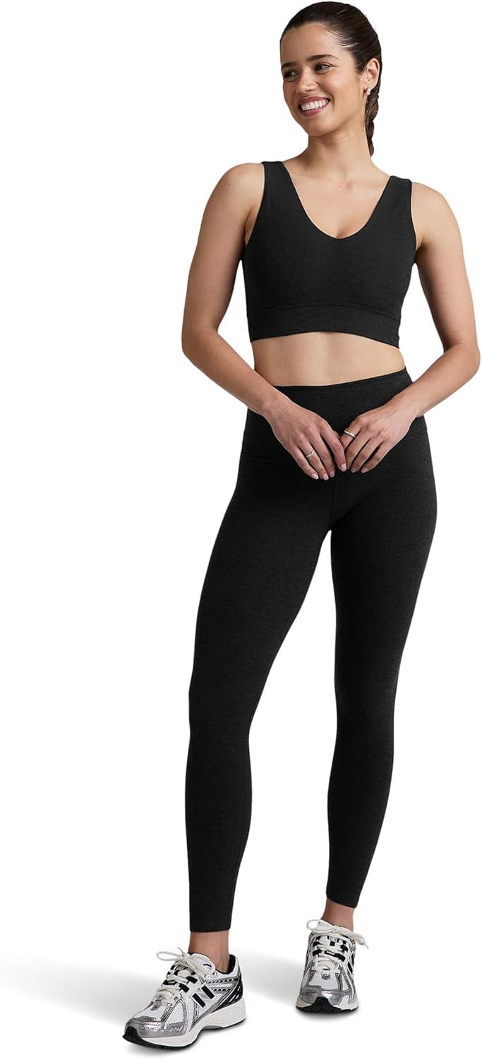 image:imageBeyond Yoga Womens Spacedye Good Day Long Line BraDarkest Night