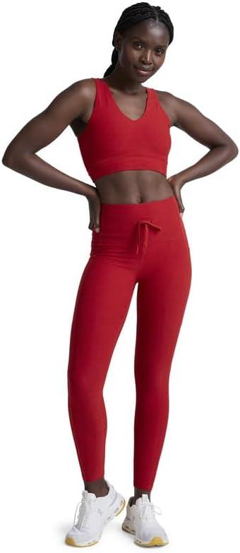 image:imageBeyond Yoga Womens Spacedye Good Day Long Line BraHolly Red Heather