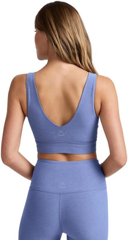image:imageBeyond Yoga Womens Spacedye Good Day Long Line BraWashed Denim