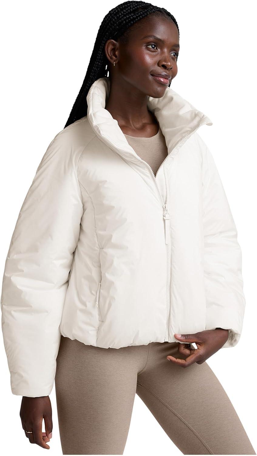 image:imageBeyond Yoga Womens Warm Up Puffer JacketGlacier