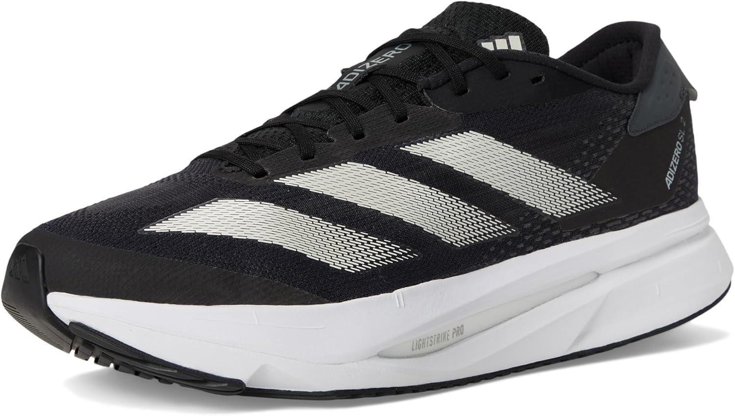 image:imageadidas Mens Adizero Sl2 ShoesBlackWhiteCarbon