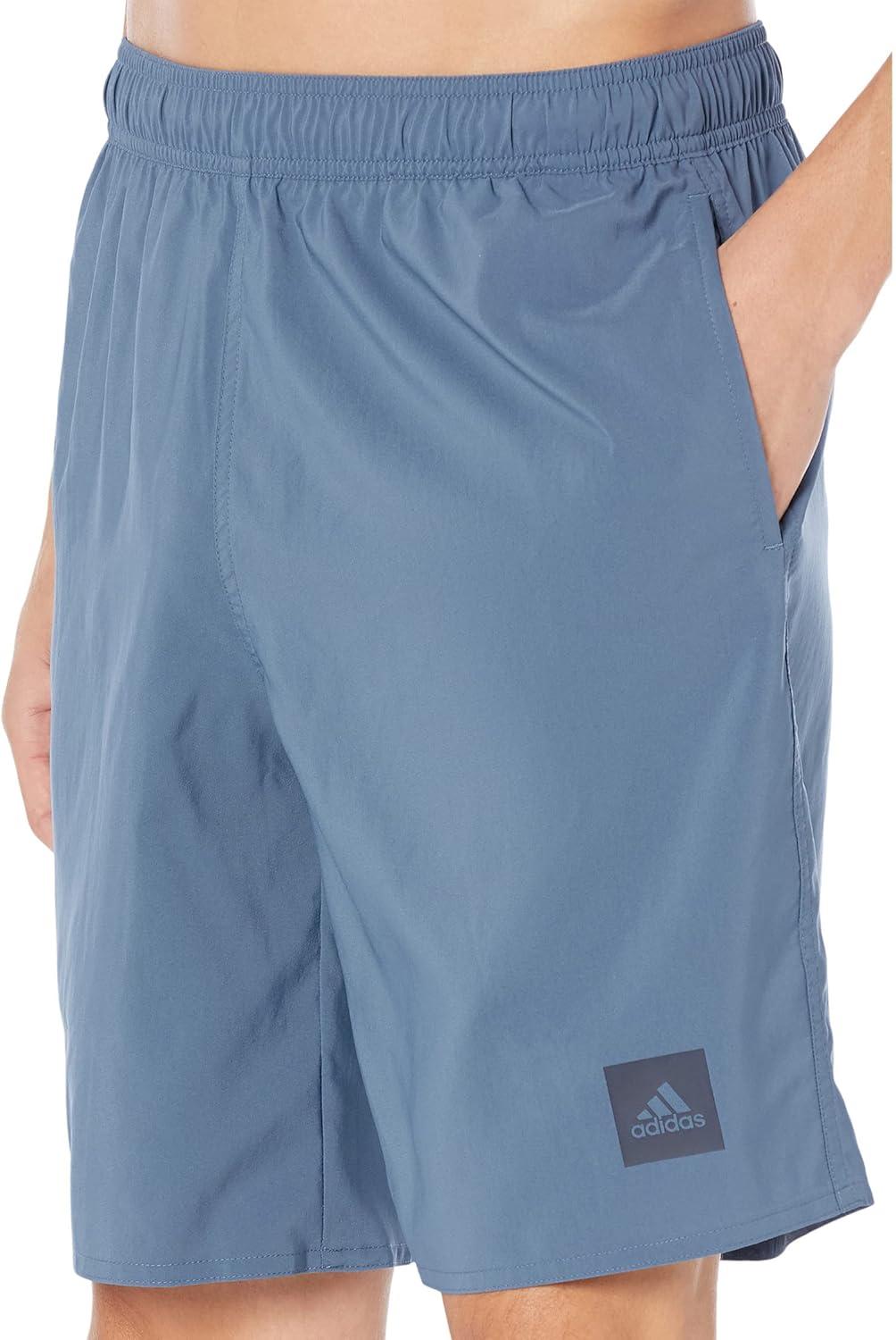 image:imageadidas Mens Classic Length Solid Swim ShortsWonder Steel