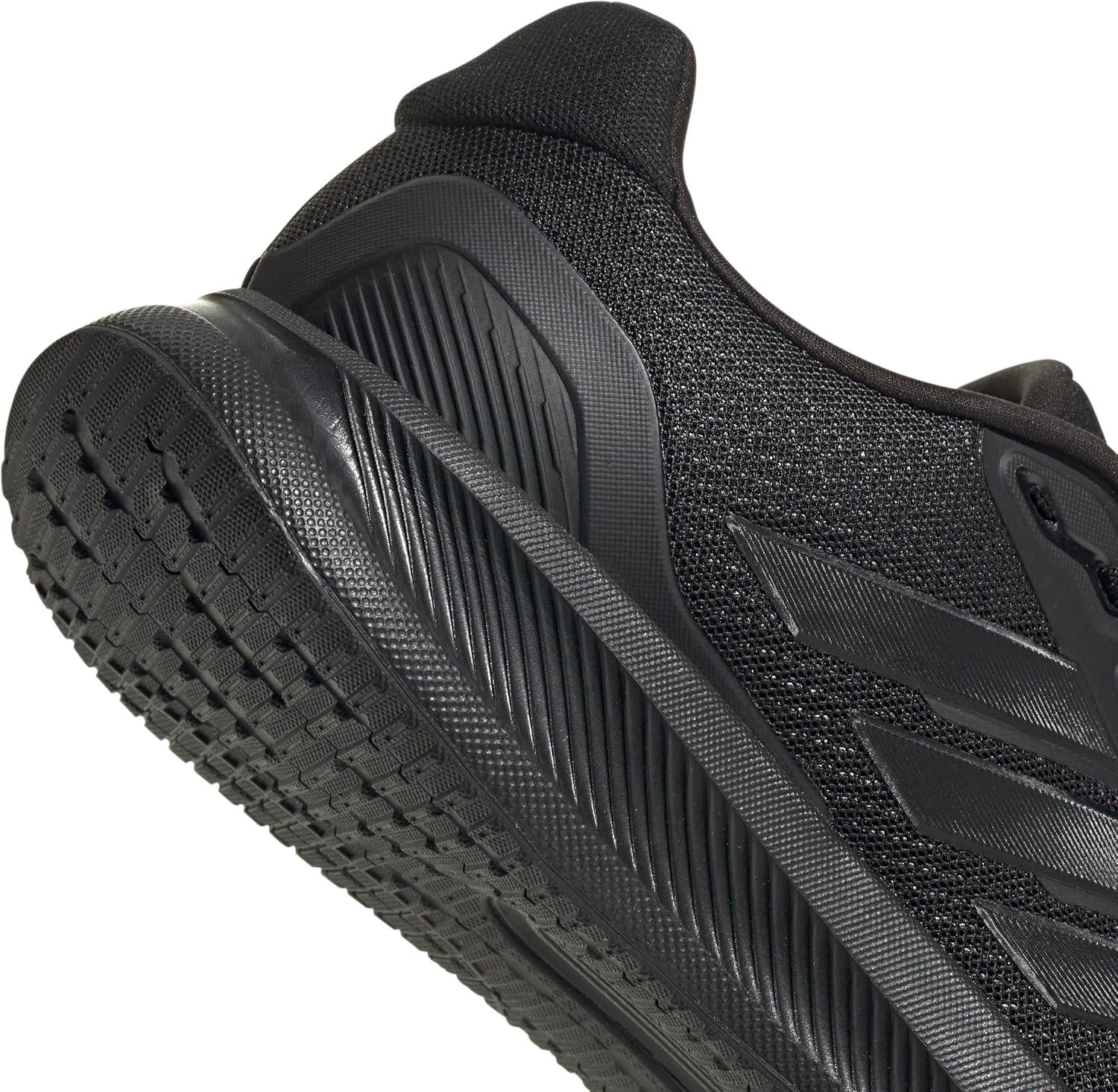 image:imageadidas Mens Runfalcon 5 Wide Running ShoesBlackBlackBlack