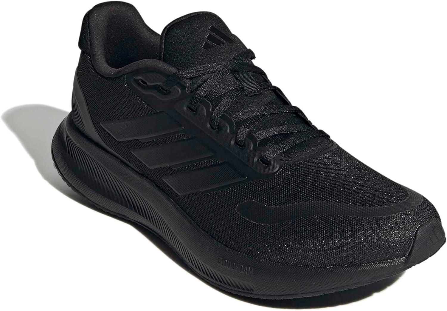 image:imageadidas Mens Runfalcon 5 Wide Running ShoesBlackBlackBlack