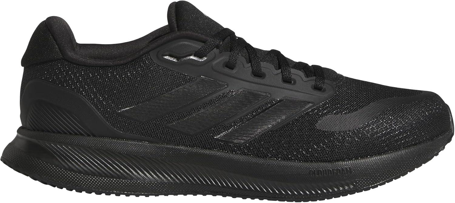 image:imageadidas Mens Runfalcon 5 Wide Running ShoesBlackBlackWhite