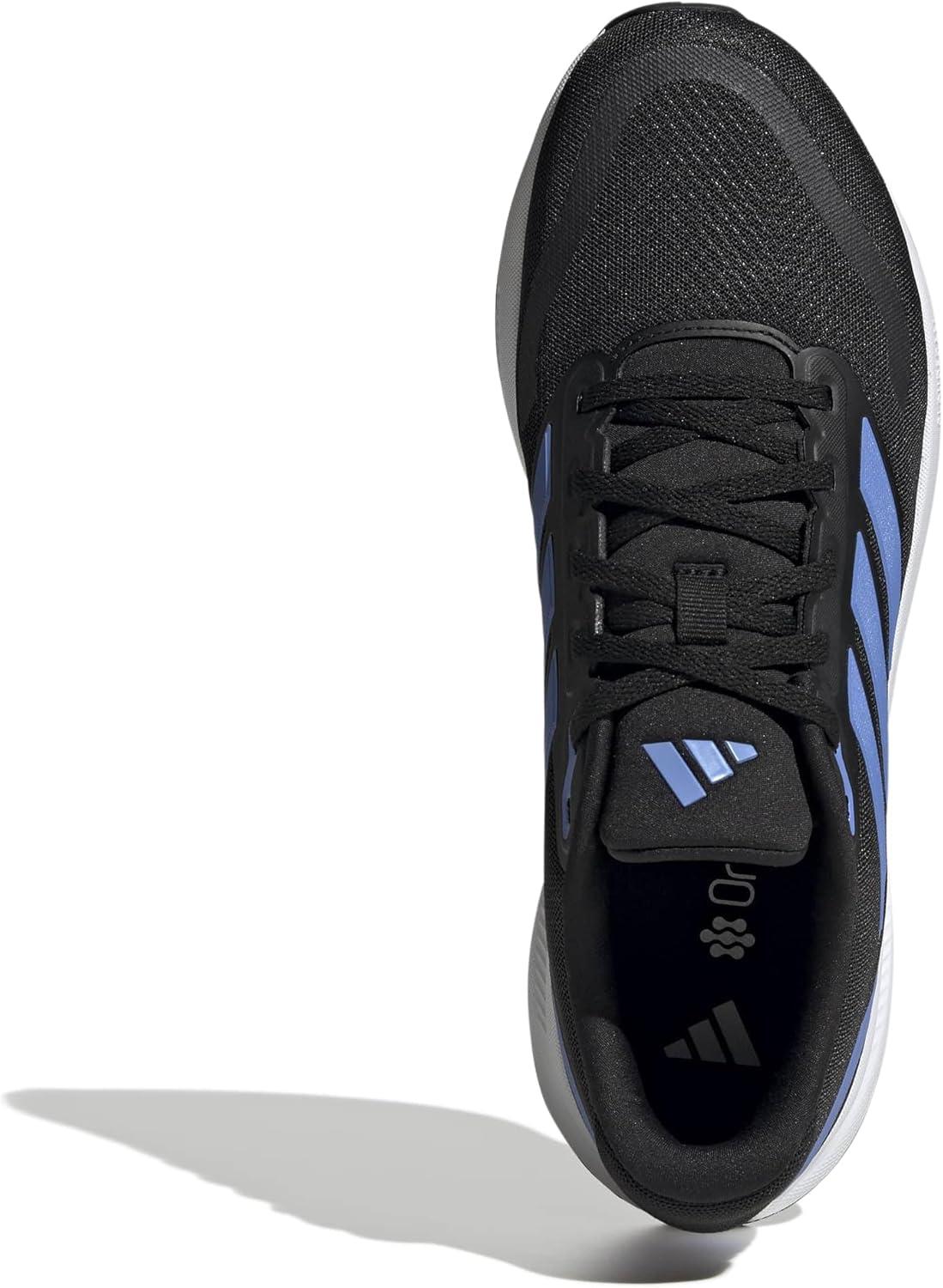 image:imageadidas Mens Runfalcon 5 Wide Running ShoesBlackBlue FusionWhite