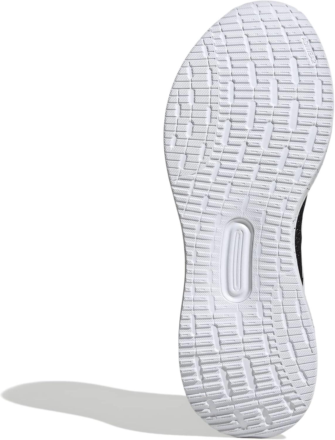 image:imageadidas Mens Runfalcon 5 Wide Running ShoesBlackWhiteWhite