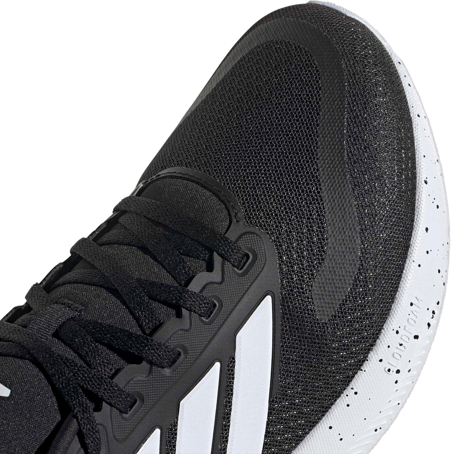 image:imageadidas Mens Runfalcon 5 Wide Running ShoesBlackWhiteWhite