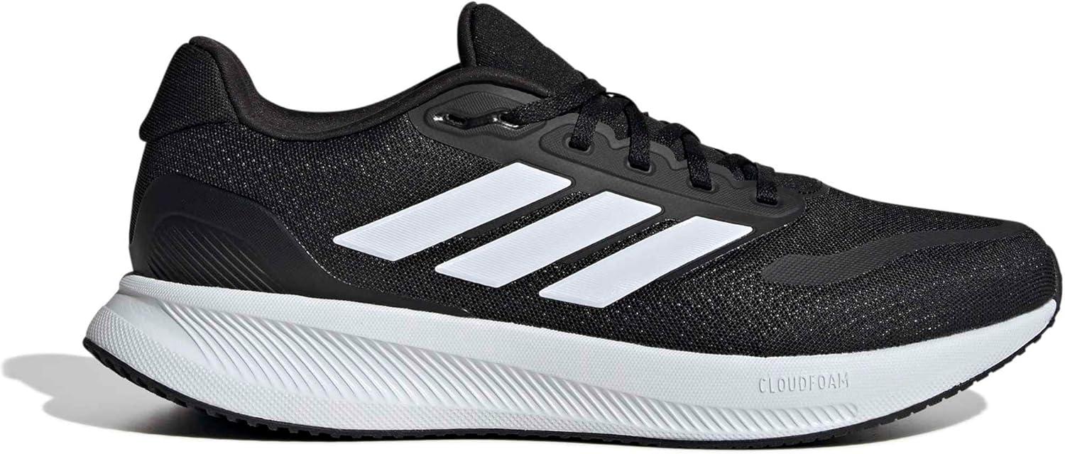 image:imageadidas Mens Runfalcon 5 Wide Running ShoesCore Black Cloud White Core Black