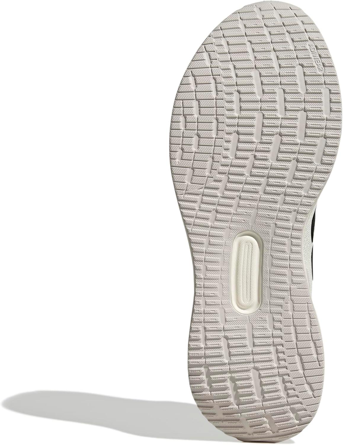 image:imageadidas Mens Runfalcon 5 Wide Running ShoesOff WhiteBlackLime Burst