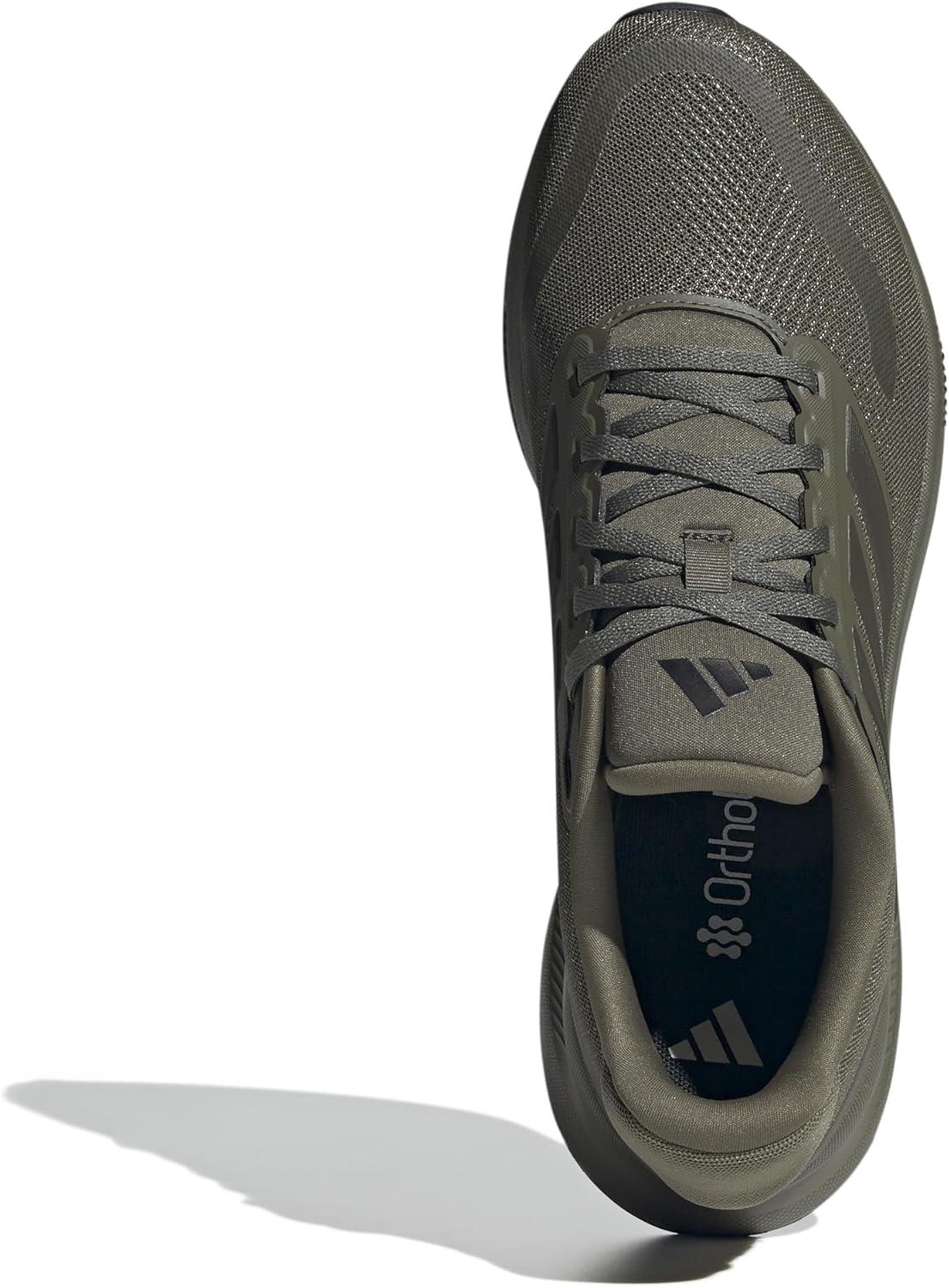 image:imageadidas Mens Runfalcon 5 Wide Running ShoesOlive StrataShadow OliveBlack