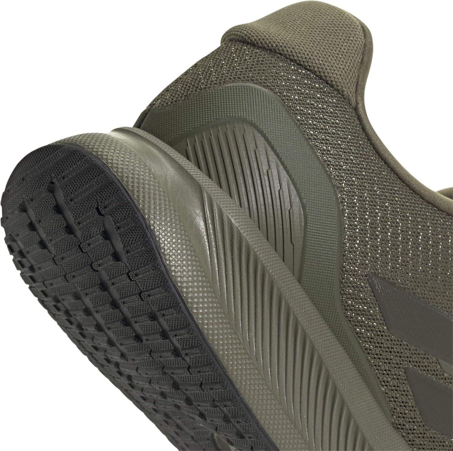 image:imageadidas Mens Runfalcon 5 Wide Running ShoesOlive StrataShadow OliveBlack