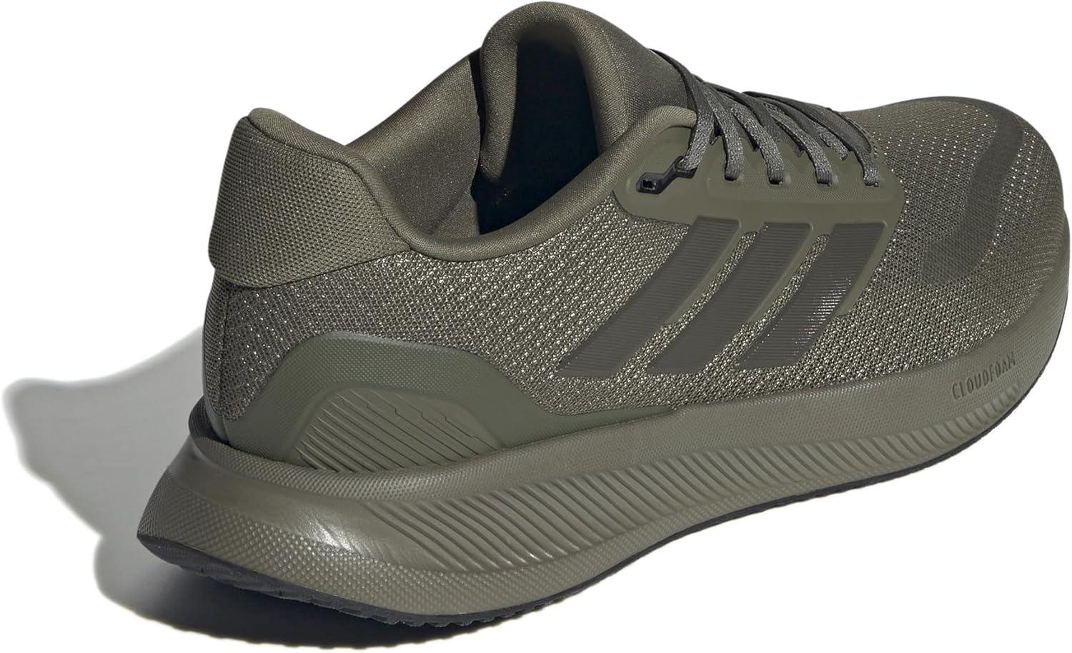 image:imageadidas Mens Runfalcon 5 Wide Running ShoesOlive StrataShadow OliveBlack
